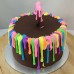 Drip Cake - Neon Heart (D)